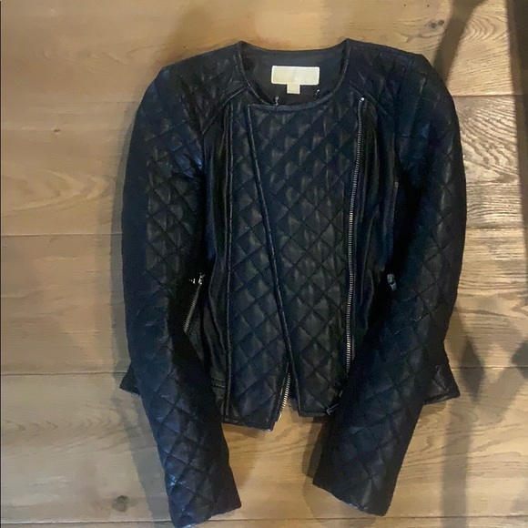 Michael kors leather jacket - Picture 1 of 1